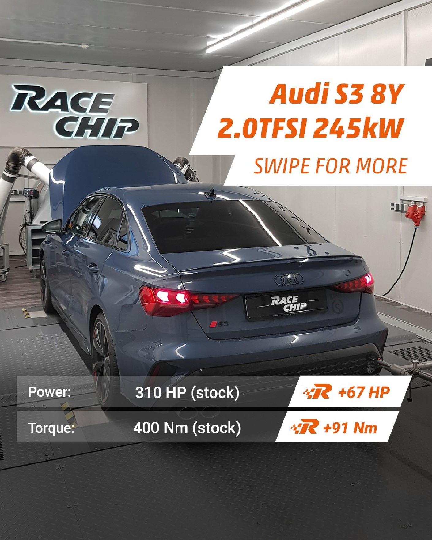 Audi S3 8Y 2.0TFSI 333KM